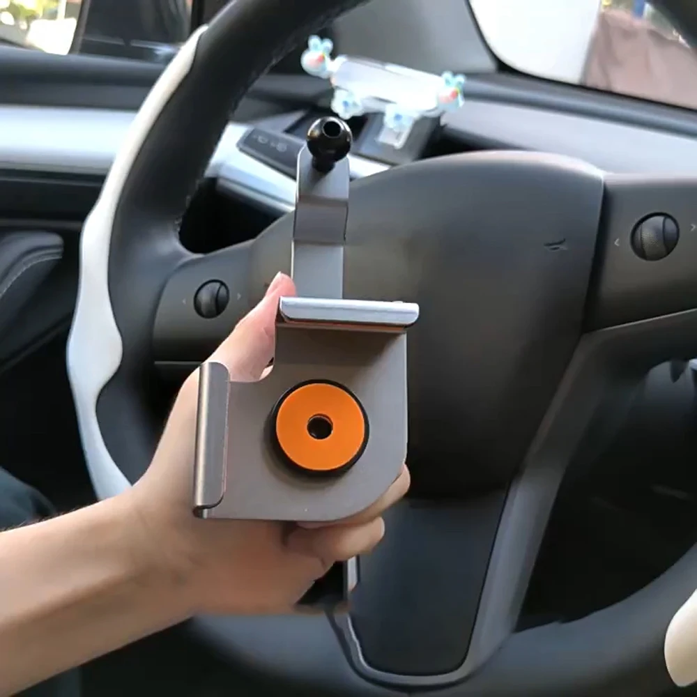 Supporti per telefono per il tuo schermo dell\'auto rotazione di 360 gradi con tappetino in Silicone antiscivolo universale con teste a sfera da 17mm