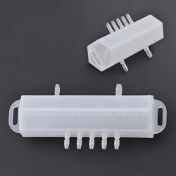 2PCS Ink Circulation Splitter Diverter Filter for XP600 4720 5113 Printhead Ink Shunt Bottle  Ink Buffer Bottle