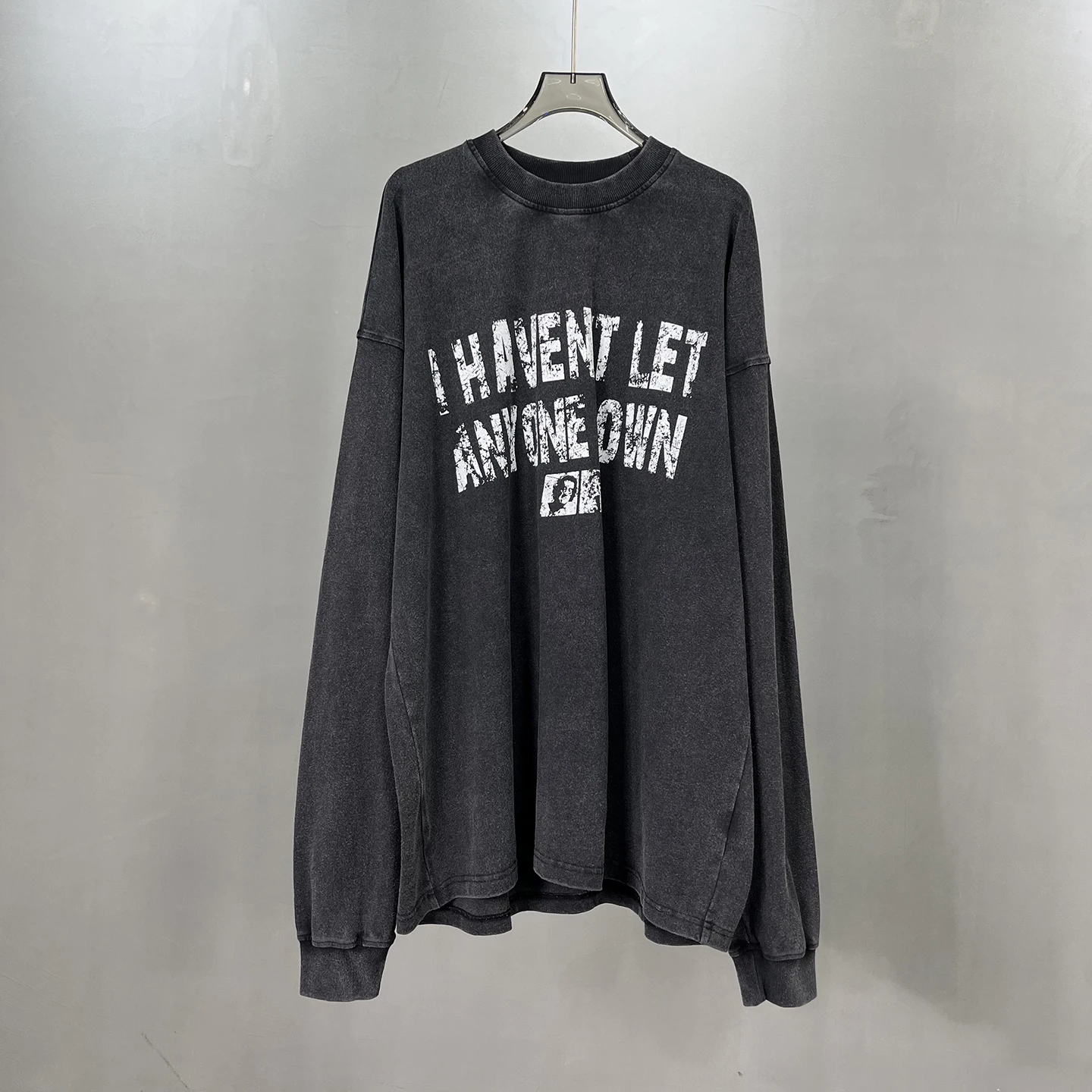 

Футболка Artiemaster Retro Waed Long Sleeve, свободного кроя, с принтом, молодежная, повседневная, с круглым вырезом, осенняя, модная