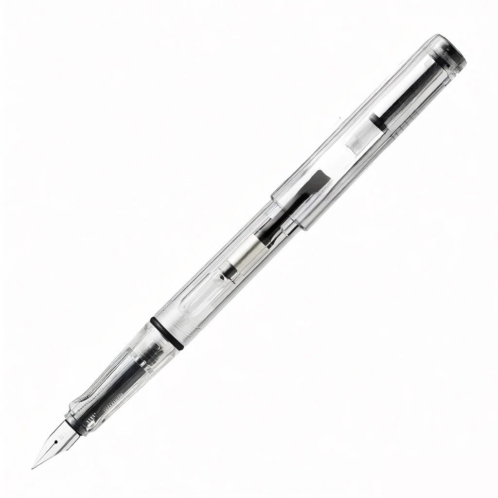 1PC 0.5mm Clear Pointed Writing Practice Pen Student Standing Pen Stationery Student Supplies Pen and Ink Student Supplies image 5
