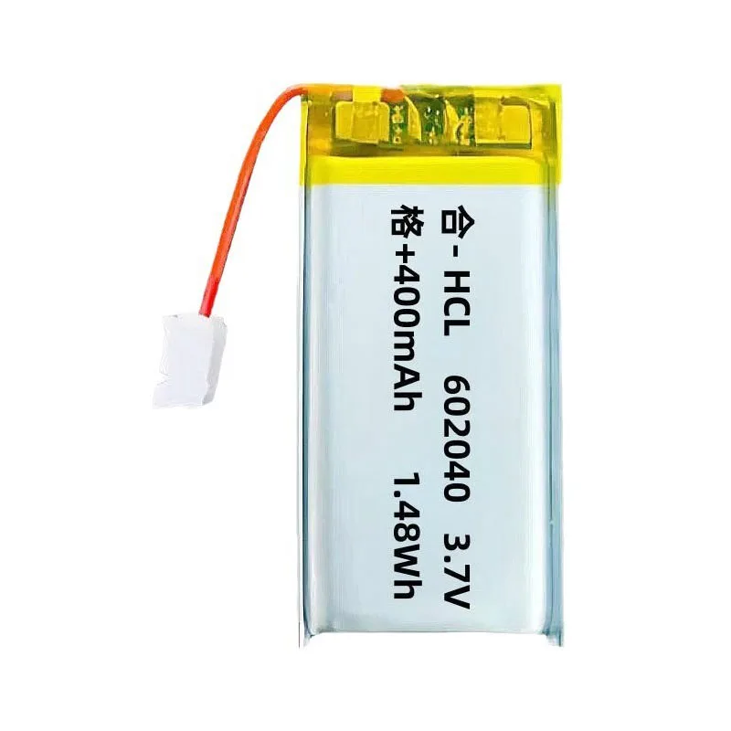 602040 polymer 3.7V battery lithium-ion water replenisher high-quality camping light charging mouse beauty instrument