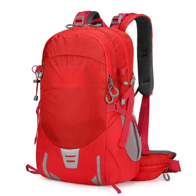 

Outdoor mountaineering bag suspension back system anti-splashing and wear-resistant nylon surface