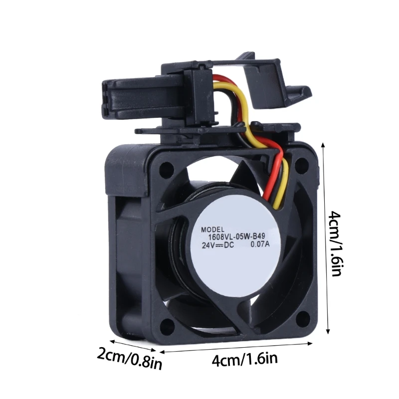 1608VL-05W-B49 Fan 4x4x2cm DC24V 0.07A Cooling Fan 4020 for Computer Case