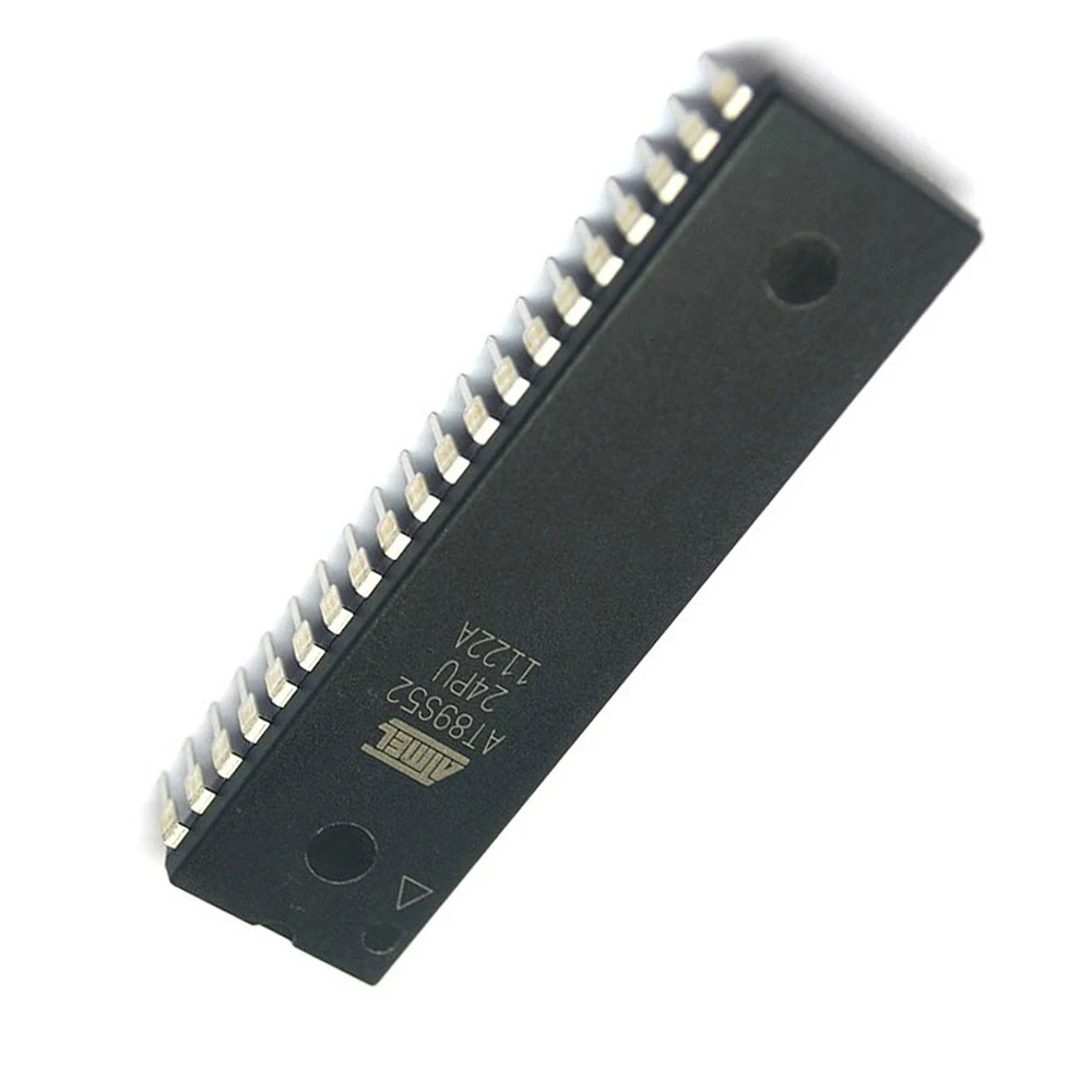 AT89S52 AT89S52-24PU IC Chips Atmel Microcontroller DIP-40 Original Integrated Circuit