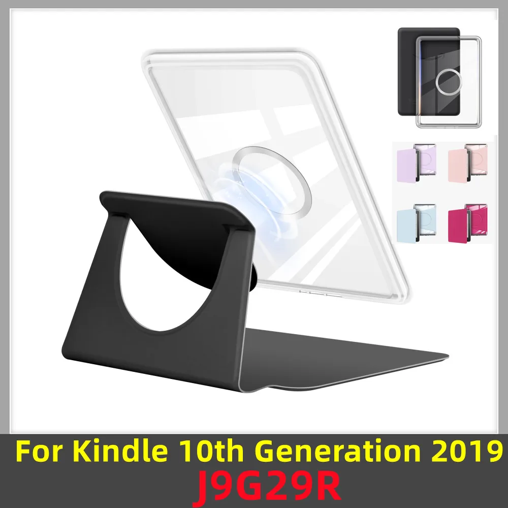 

Rotating Stand Case For Kindle 10th Generation Case 6 Inch Ebook 2019 J9G29R PU Leather Magnetic Smart Cover Wake UP Sleep Funda