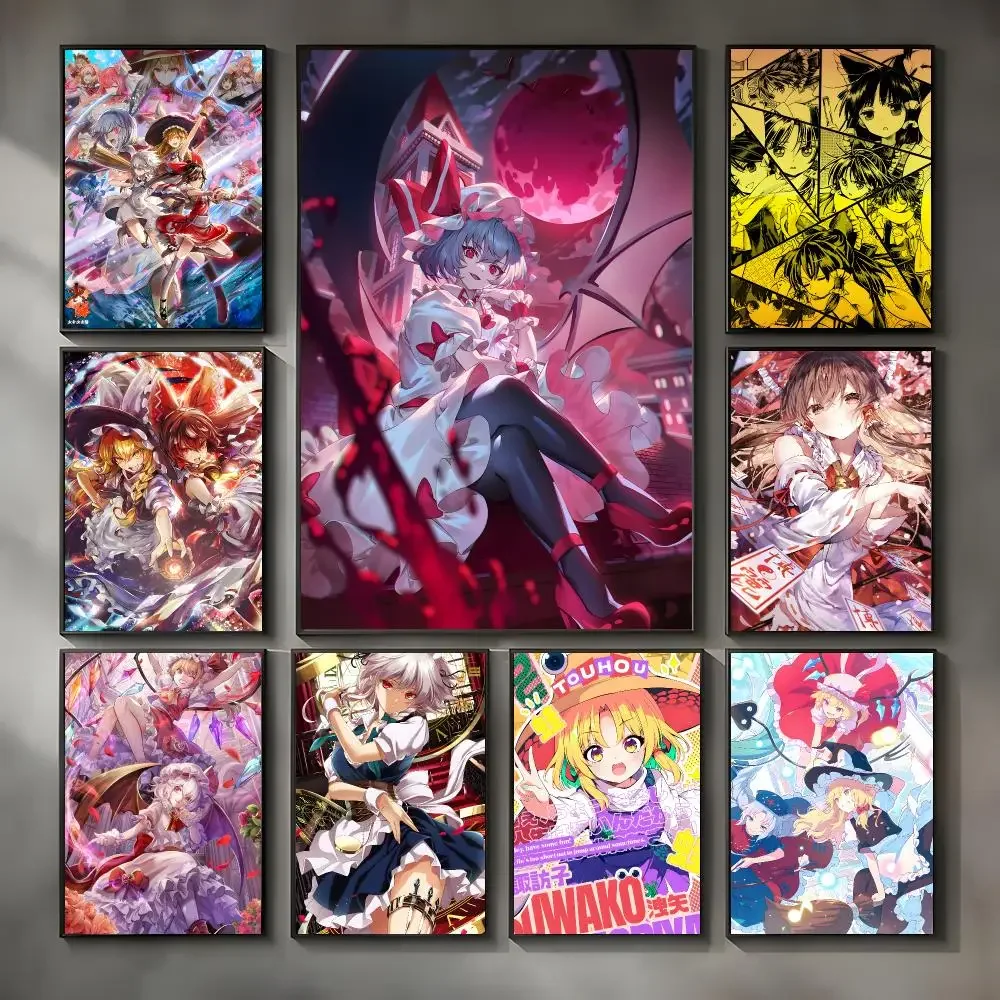 Project Anime Fantasy Touhou Project Poster Modern Interior Wall Decor & Trendy Home Highlights