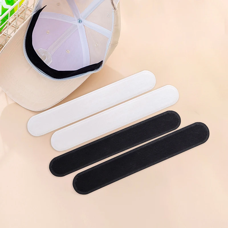 20pcs Cap Size Reducer Tape Sweatband Hats Cap Saver Hat Size Sticker Sewing Adhesive Fastener Tape