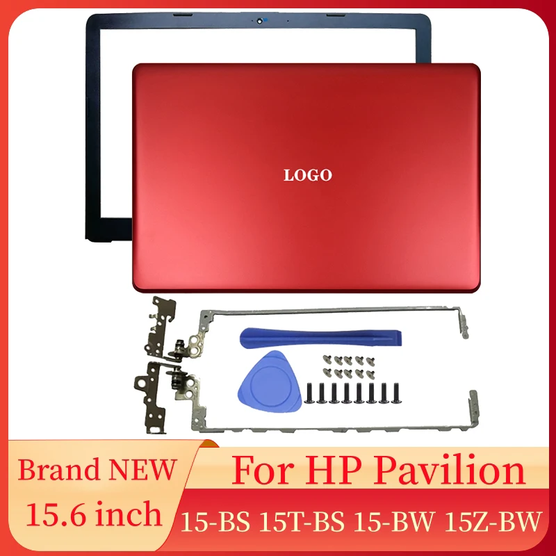 

NEW Notebook LCD Back Cover/Front Bezel/Hinges Laptop Accessories For HP 15-BS 15-BR 15-BW 15T-BR 15-BS 15Z-BW Laptops Case