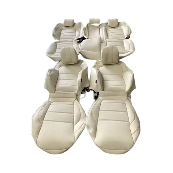 適用於大眾高爾夫(VW Golf 7/4 mk7)的客製化貼合式汽車座椅套,5座全套,耐用真皮材質。 10 最佳銷售 高爾夫mk7汽車座椅套 - №7