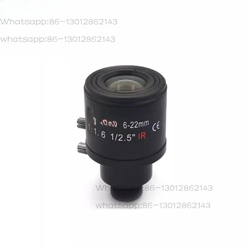 2026  5 million high definition M12 interface manual zoom lens 2.8-12 6-22 5-50mm monitoring accessories openmv