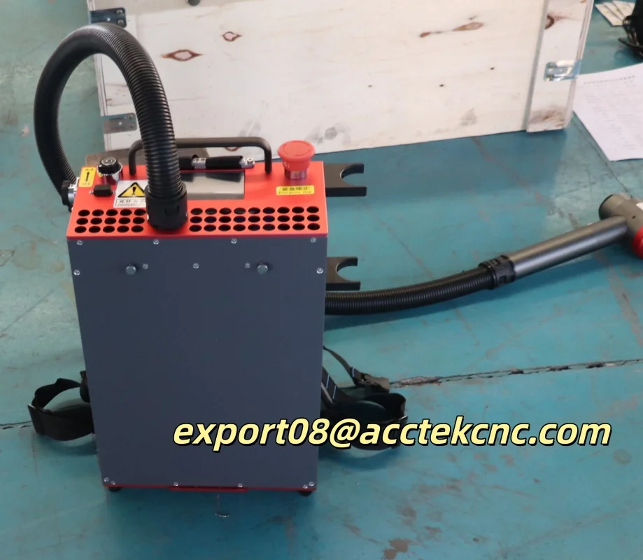 Backpack Laser Cleaning Machine Battery-powered лазер для удаленияр Pulsed Laser Cleaning Machine for Household