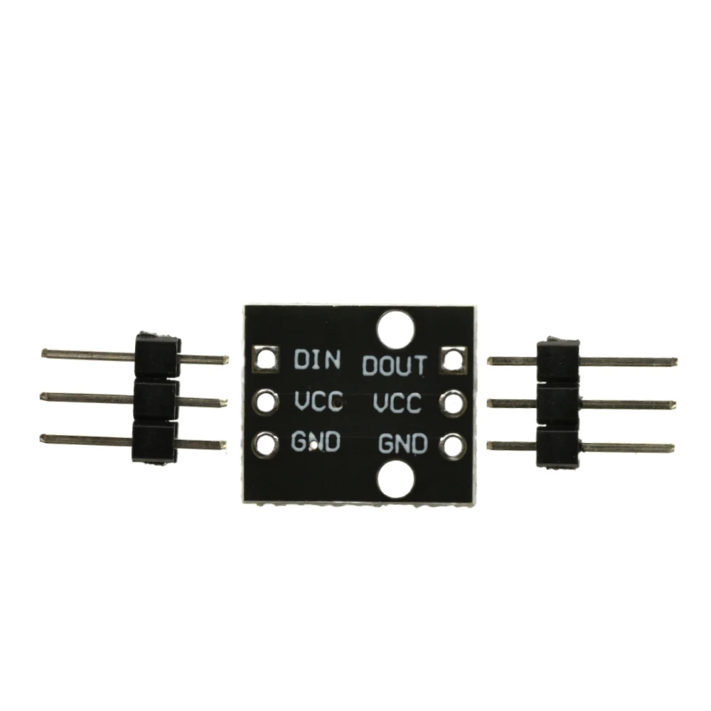 1-10pcs bloco de construção eletrônico um RBG 1Bit baixa potência longa vida WS2812B serial 5050 módulo LED colorido