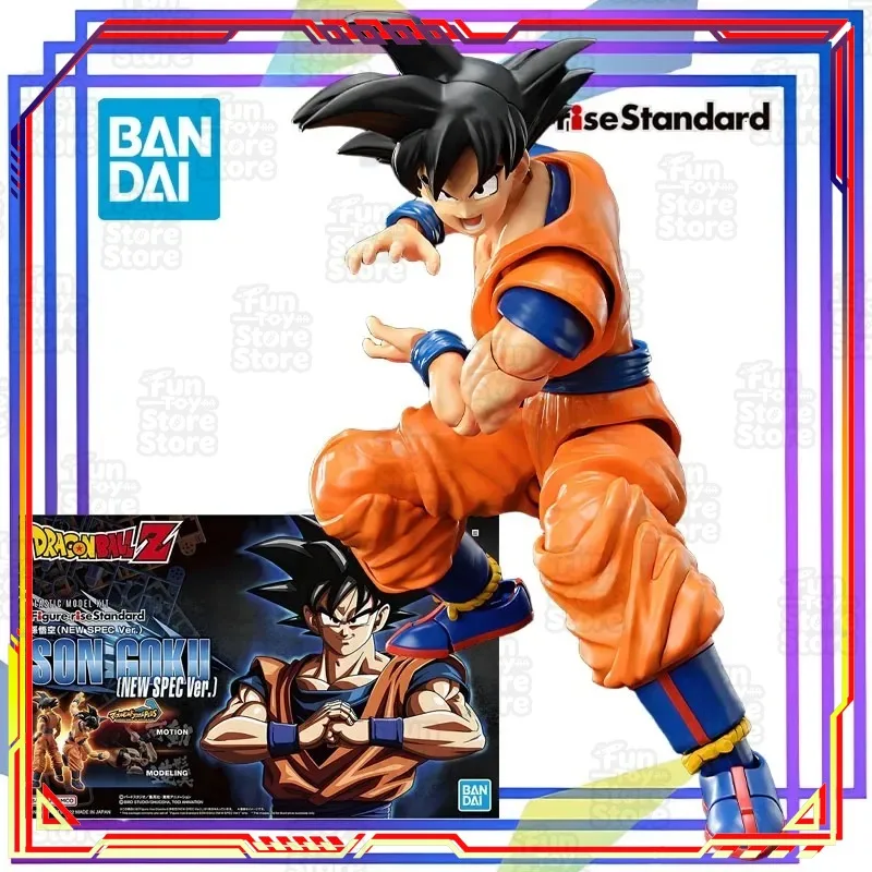 

BANDAI Dragon Ball Z Goku Figure-rise Standard Series Action Figure Assembly Model Toy Collectible for Fans