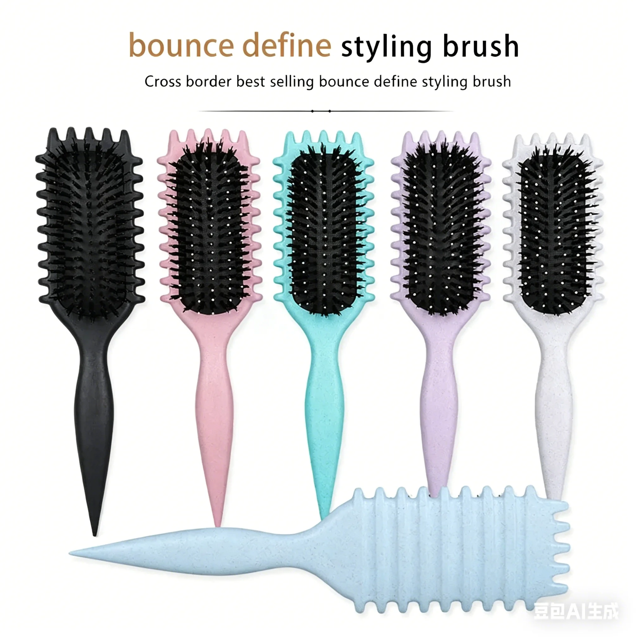 Salon Hairdressing Comb Women Detangling Combs Professional Hair Straightening Scalp Massager Combs Barbershop Styling Supplies