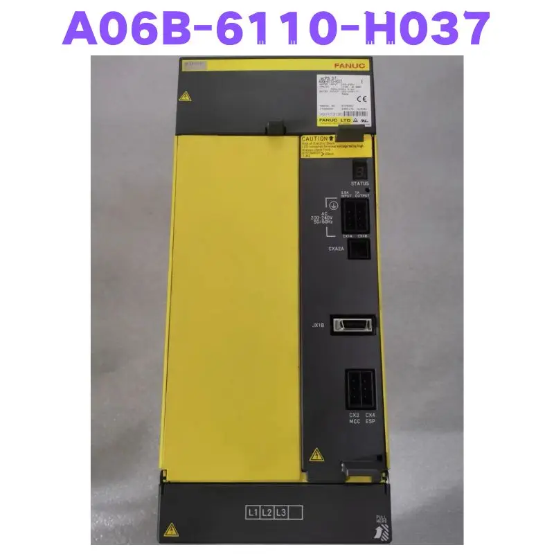 

Second-hand A06B-6110-H037 A06B 6110 H037 Servo Drive Tested OK