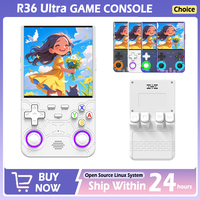 New R36 Ultra Retro Handheld Game Console 4.0-inch Screen Open Source Linux System Portable Video Player  128GB Kids Boy Gifts