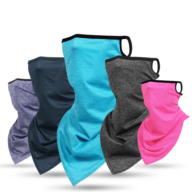 קיץ רכיבה חיצונית הצוואר צעיף משולש צעיף בנדנה מסיכת פנים נשימת פנים לנשימה מהירה