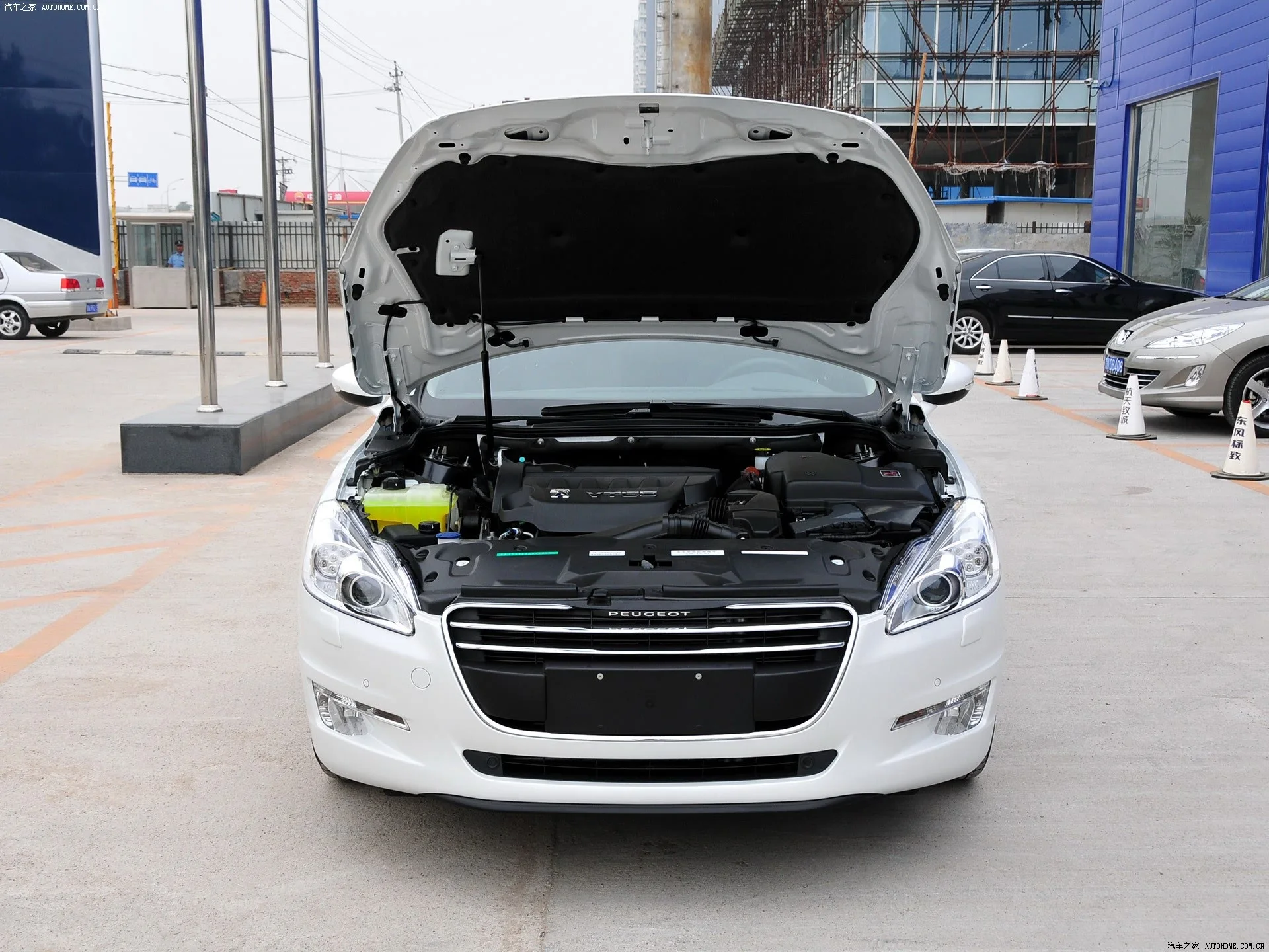 

753MM 1PC Hood Damper for 2010-2018 Peugeot 508 W23 MK1 Estate/Saloon Front Bonnet Gas Struts Lift Support Shock Absorber Piston