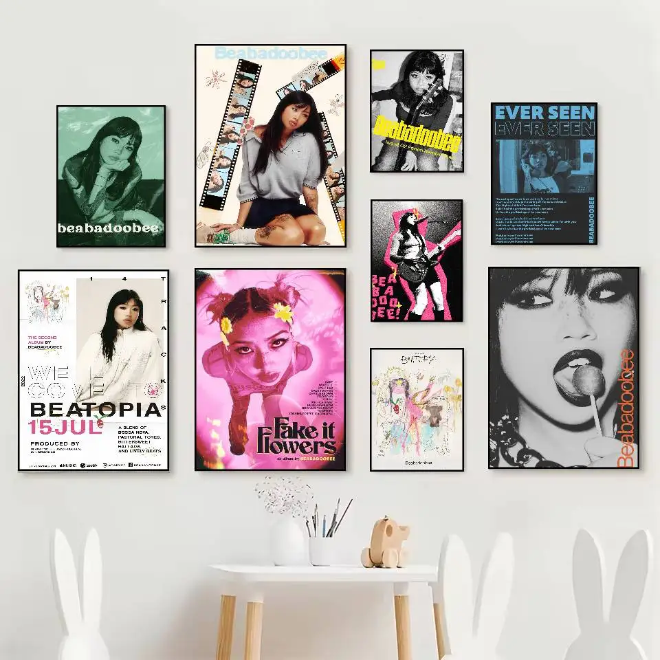 IbSinger B-BeabadoobeeS Album Poster HD posters Self adhesive waterproof ideal for living room bedroom bar decoration