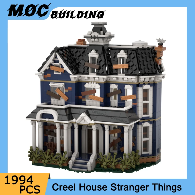 

City Street View Modular Families' Mansion Model MOC Building Blocks Classic TV Scene Architecture DIY Assemble Bricks Toys Gift