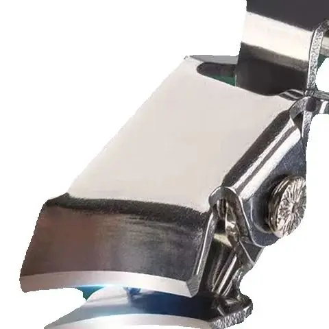 المهنية سوبر حادة مائلة مسمار كليبرز افتتاح مكافحة سبلاش مسمار المقص الفولاذ المقاوم للصدأ أظافر كماشة أدوات مانيكير