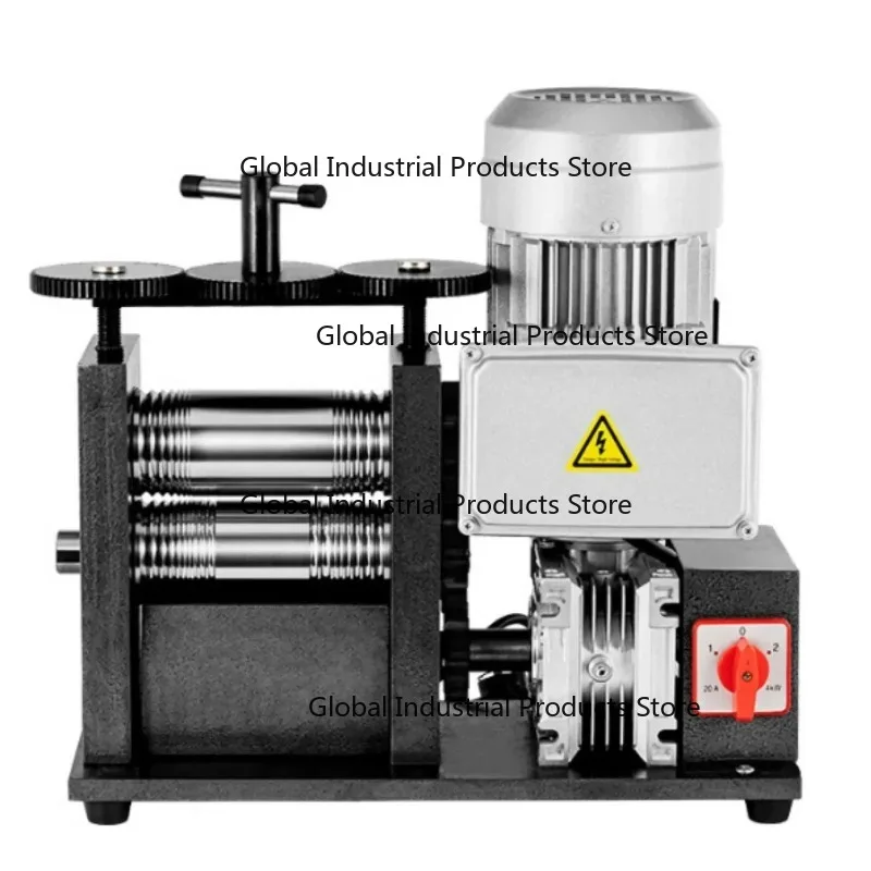 750W 160mm Electric Jewelry Rolling Mill Machine for Gold And Silver Wire - Jewelry Making Tool