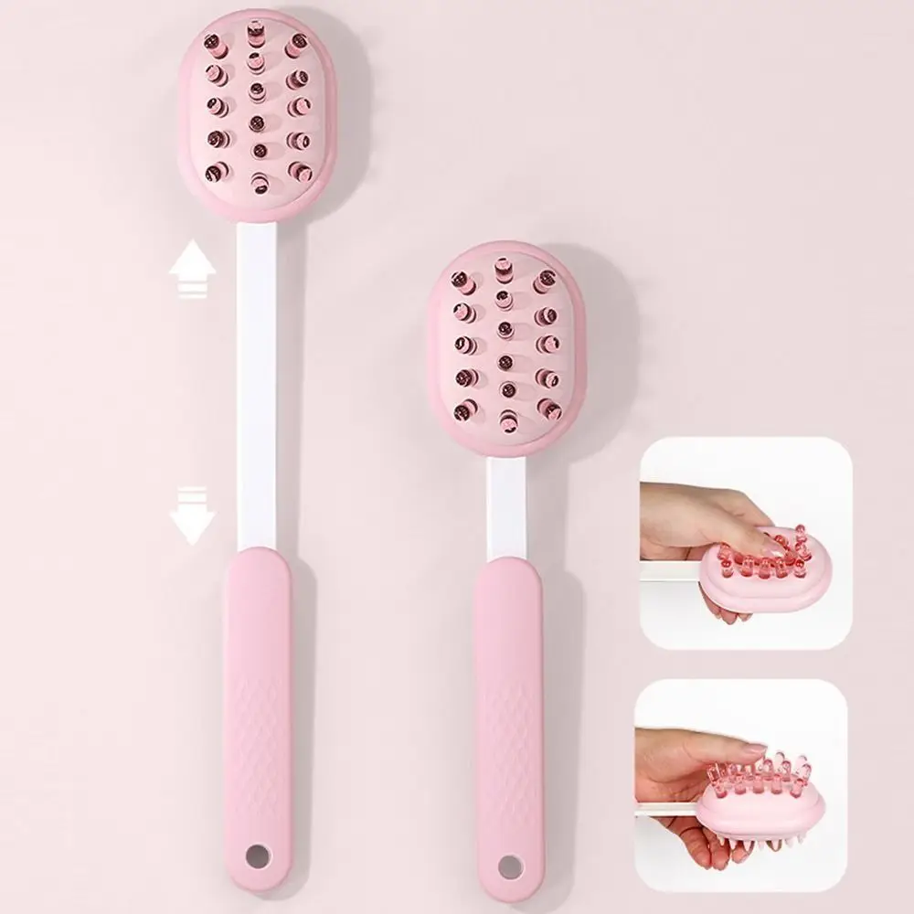 

Adjustable Handheld Massage Stick Telescopic with Hanging Hole Tapping Back Massager Double Side Flexible