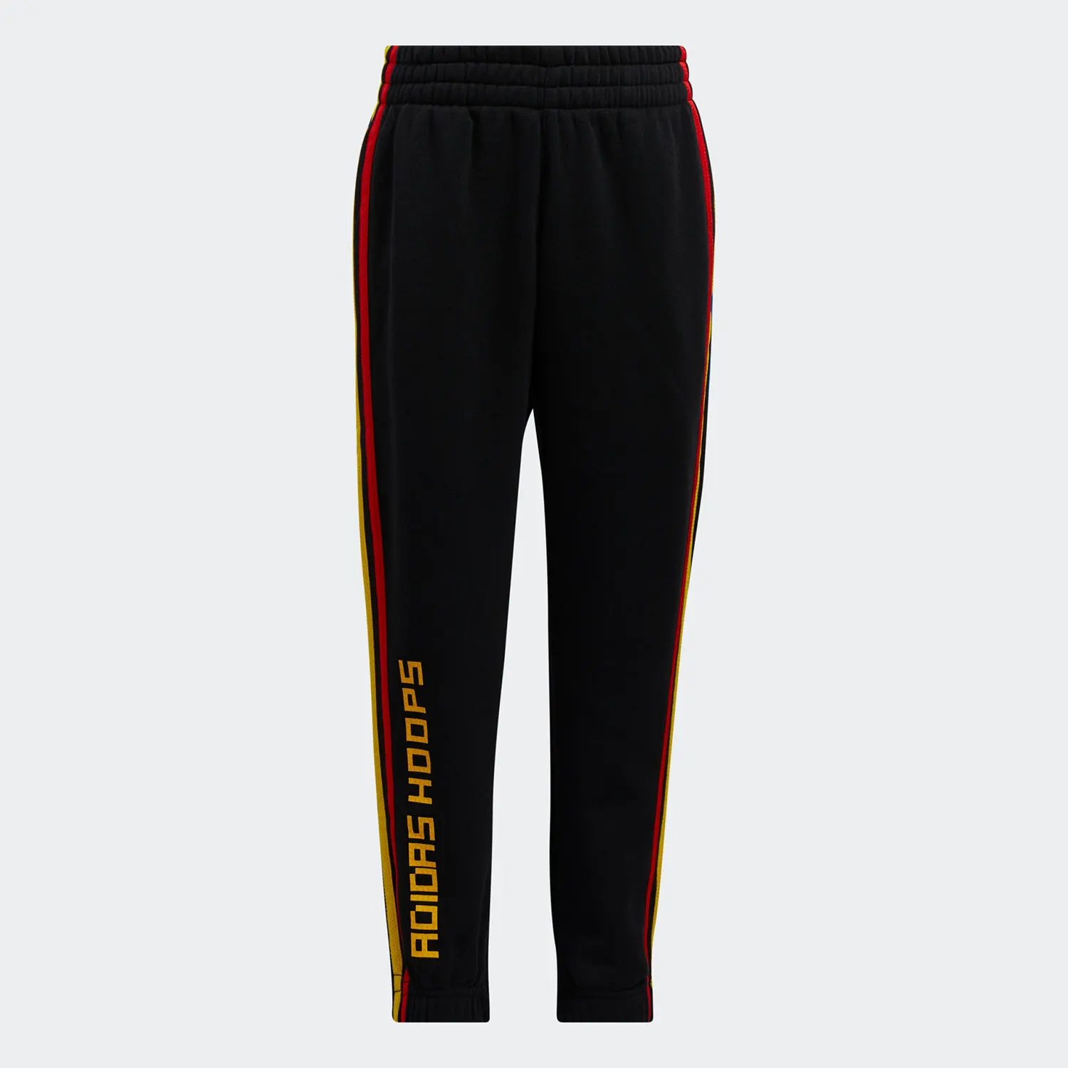 

Детские спортивные брюки Adidas Authentic 2025 с принтом и завязками для баскетбола GV4332