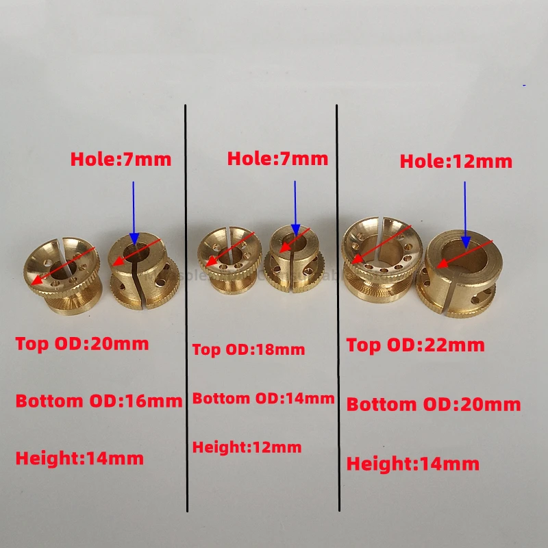 EDM Wire Cut Brass Water Nozzle Stopper 20*16*14mm 22*20*14mm 18*14*12mm for CNC Wire Cutting Machine