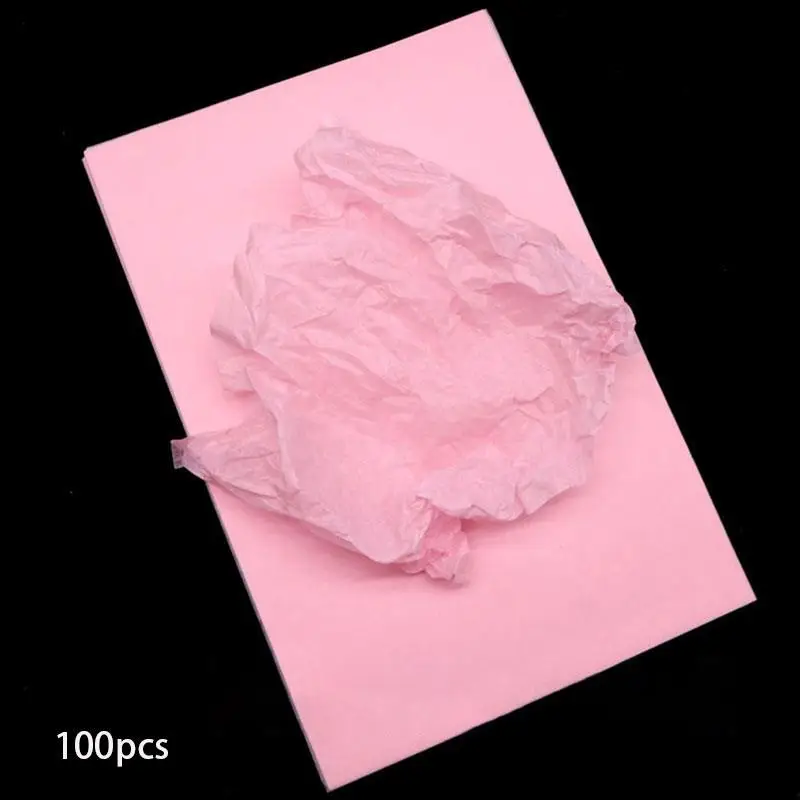 100Sheets/Pack Liner Tissue Paper For Clothing Shirt Shoes DIY Handmade A4 Translucent Wine Wrapping Papers Gift Packaging view 2