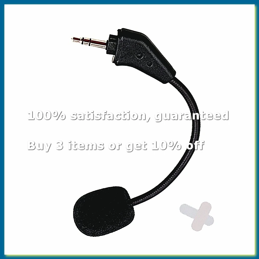 Replacement Game Mic 3.5mm Microphone for HS50/HS60/HS70 Gaming Headsets Headphones Mic