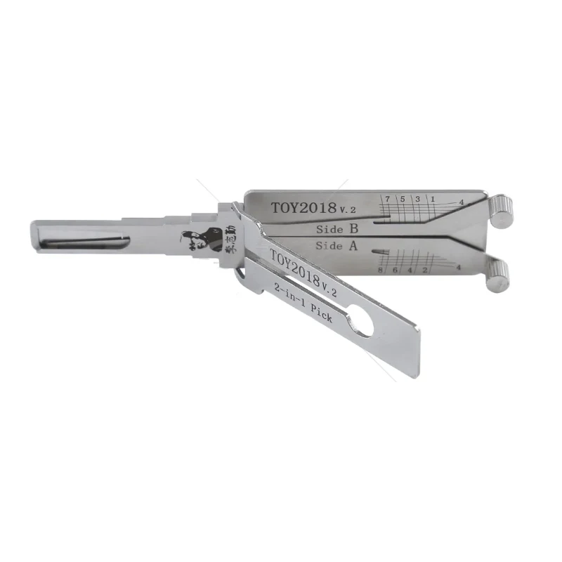 Original Lishi 2-in-1 HU66 HU100 HON66 HU100R HU92 HY22 TOY2 TOY48 HU101 HU162T-8 lishi Pick Tool Door opening tool Stainless s image 3