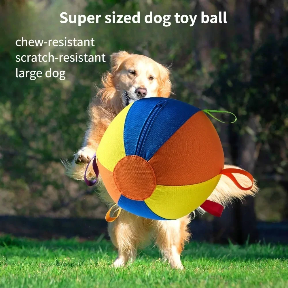 Unbreakable Dog Herding Ball - Chew-Proof Interactive Toy for Biting, Boredom & Training Inflatable Large Ball