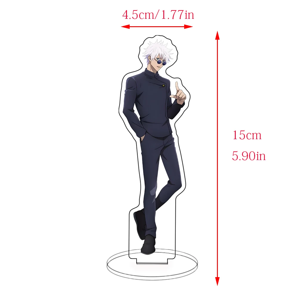 Anime Acrylic Stand Ryomen Sukuna Geto Suguru Satoru Gojo Fushiguro Megumi Signboard Desktop Decorations