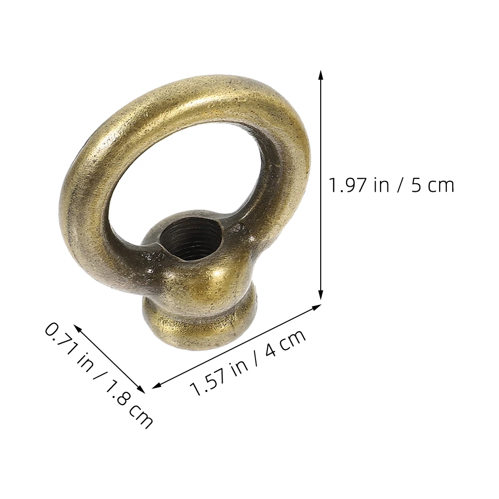 

2pcs Metal Finials Screw On Decorative Light Knobs For Lampshade Toppers Harp Lamp Finial Hook Accessories Desk Floor Lamps