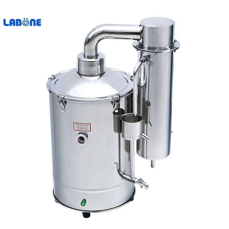 laboratory Electrical  Stainless steel material 20l water distiller price distilling apparatus