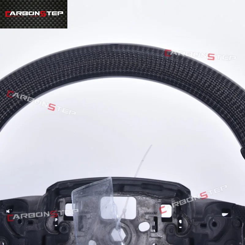 Custom Car Carbon Fiber Steering Wheel Fit for Land Rover