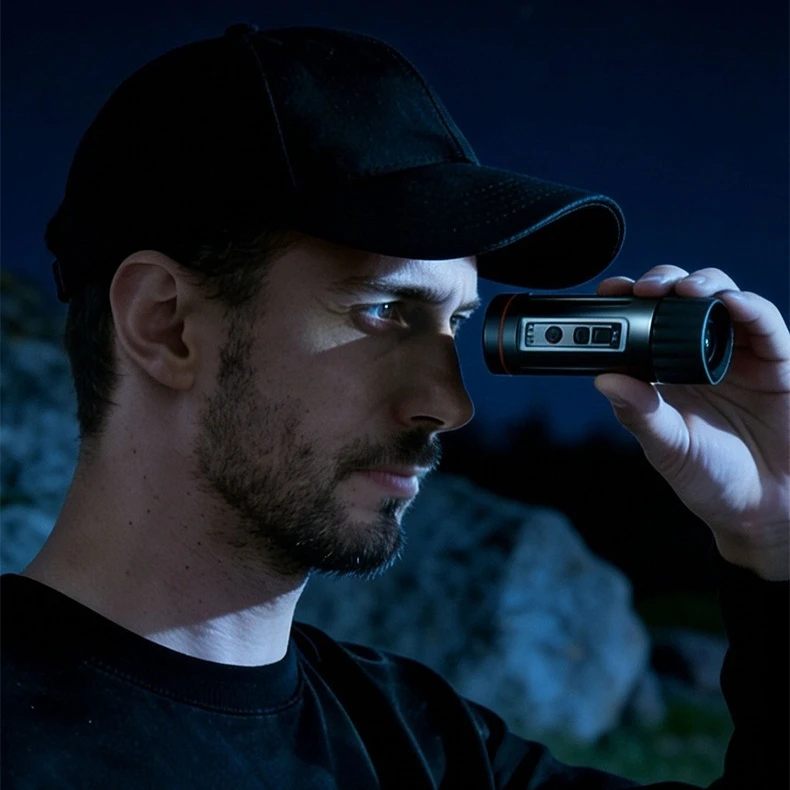 NCZOBOE Thermal Vision Monocular for Hunting Heat Vision IR Thermal Vision Monocular for Wildlife Viewing Thermal Scopes