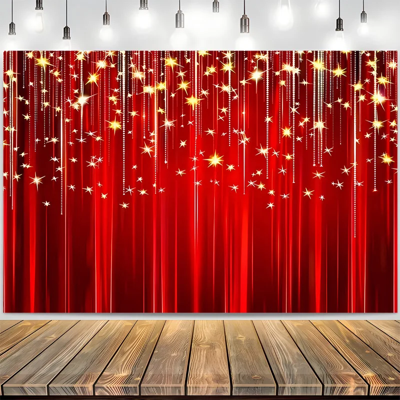 Merry Christmas Day Gift Photography Backdrops Props Indoor Decoration Winter Wonderful Xmas Eve New Year Background RD-59