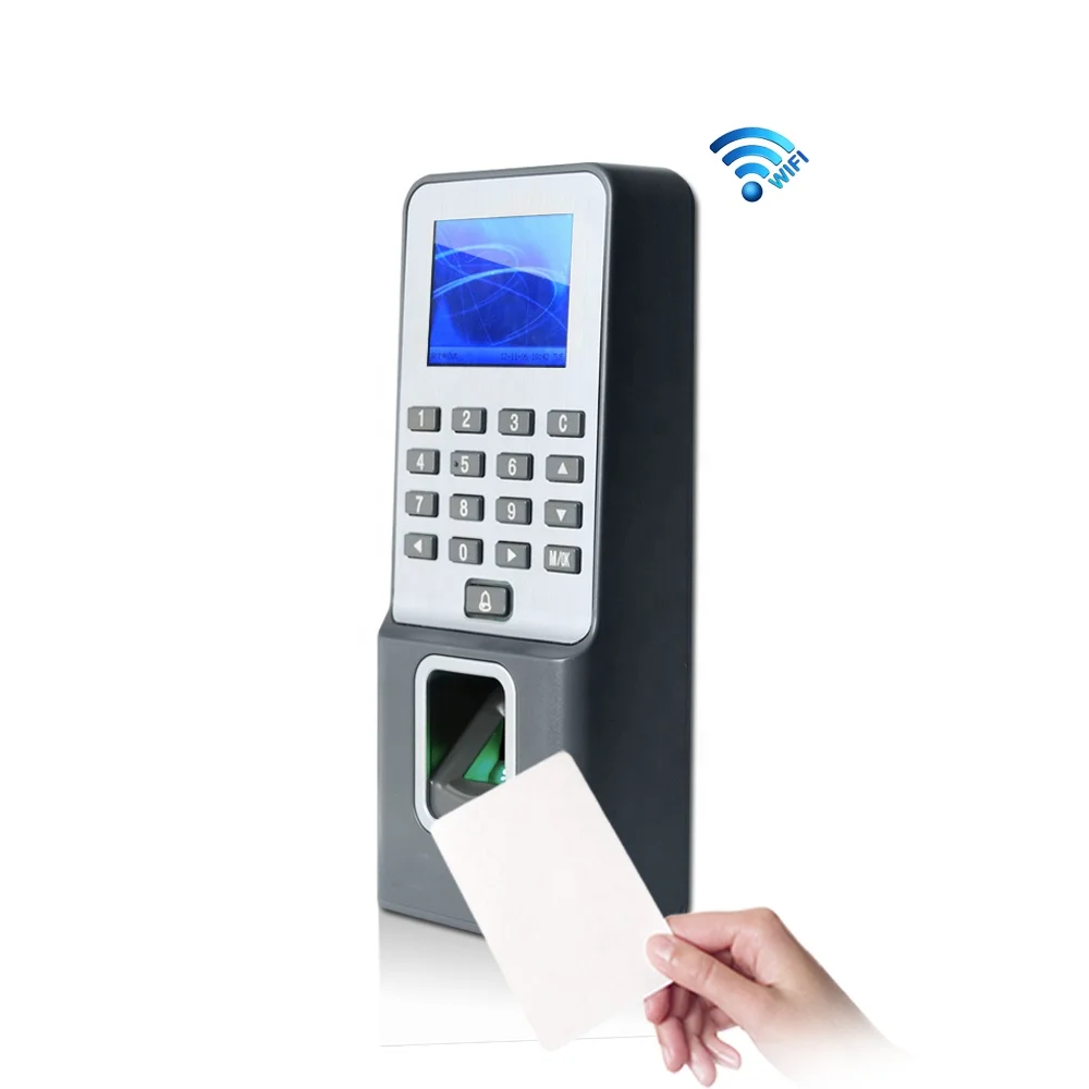 Scheda IC/Sistema di controllo accessi biometrico per impronte digitali e sistema biometrico di tempo e presenza con TCP/IP/USB/WIFI F09
