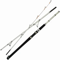 Cana de Carbono Portatil para Embarcacion Jigging y Senuelo Giratorio