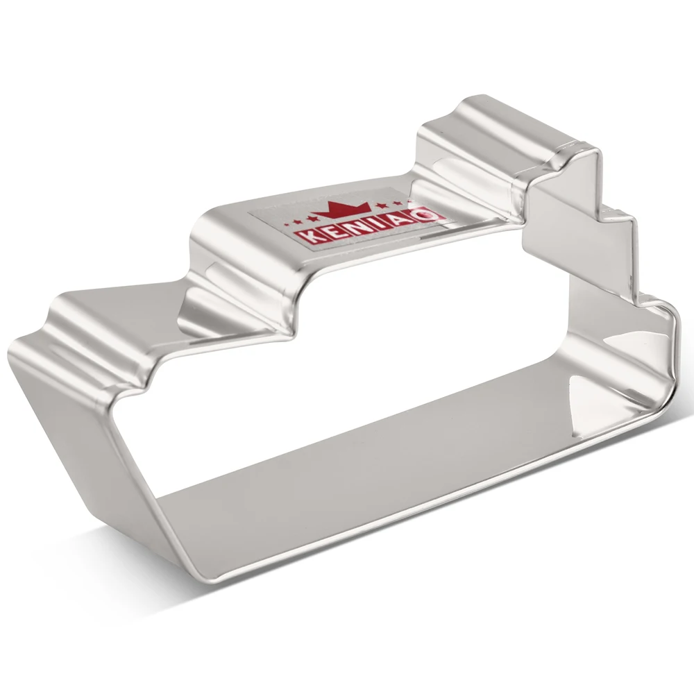 KENIAO Transportations Cruise Cookie Cutter - 9.6 cm - Biscuit Bread Sandwich Mold - Stainless Steel