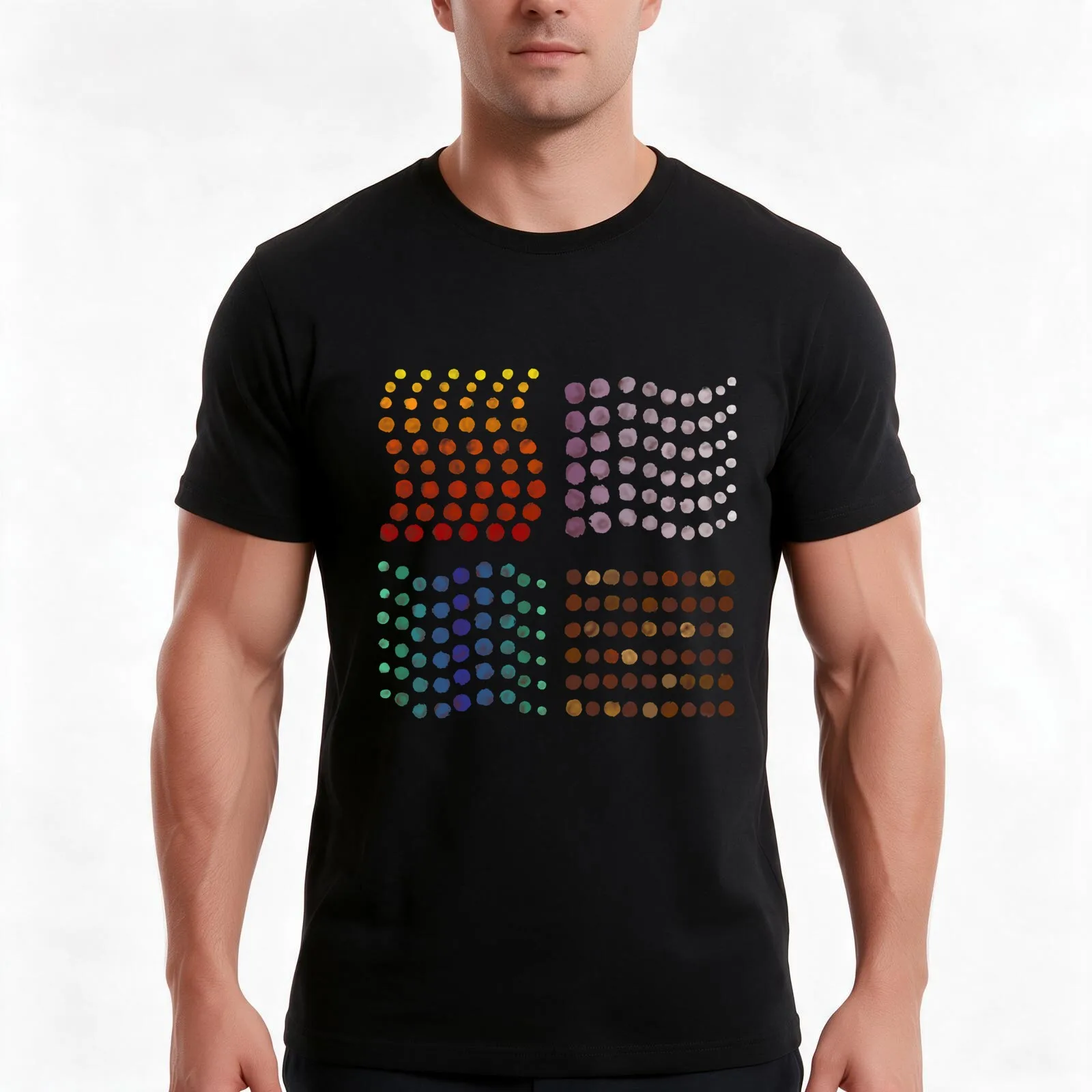 The Missing Element (in color) T-Shirt, Summer Casual Cotton Tee, Oversized Streetwear Tops, Vintage Graphic Print, 100% Cotton