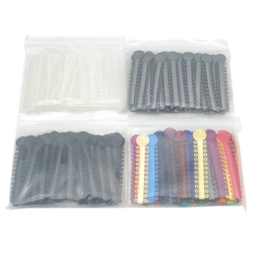 Dental Orthodontic Ligature Ties Dental Elastic  Bands for Brackets Braces Dental Ligature Tie Dental Material