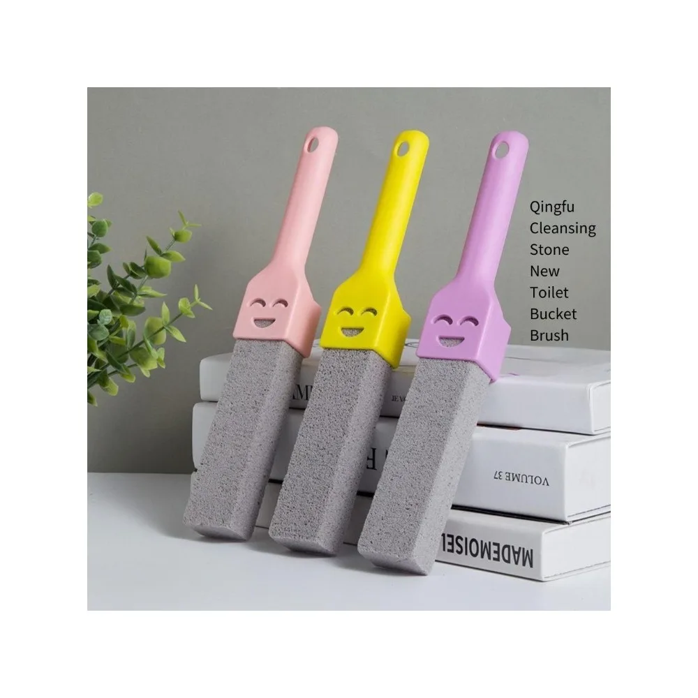 Toilet Cleaning Brush BBQ Cleaning Brick Bathroom Pumice Natural Pumice Stone Cleaning Stick Toilet Brush