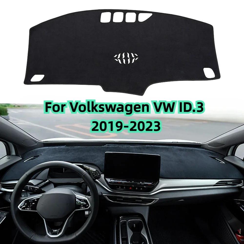 

Car Dashboard Cover Mats For Volkswagen VW ID.3 ID3 2019-2023 Sun Shade Avoid Light Pads Instrument Panel Carpets Auto Parts