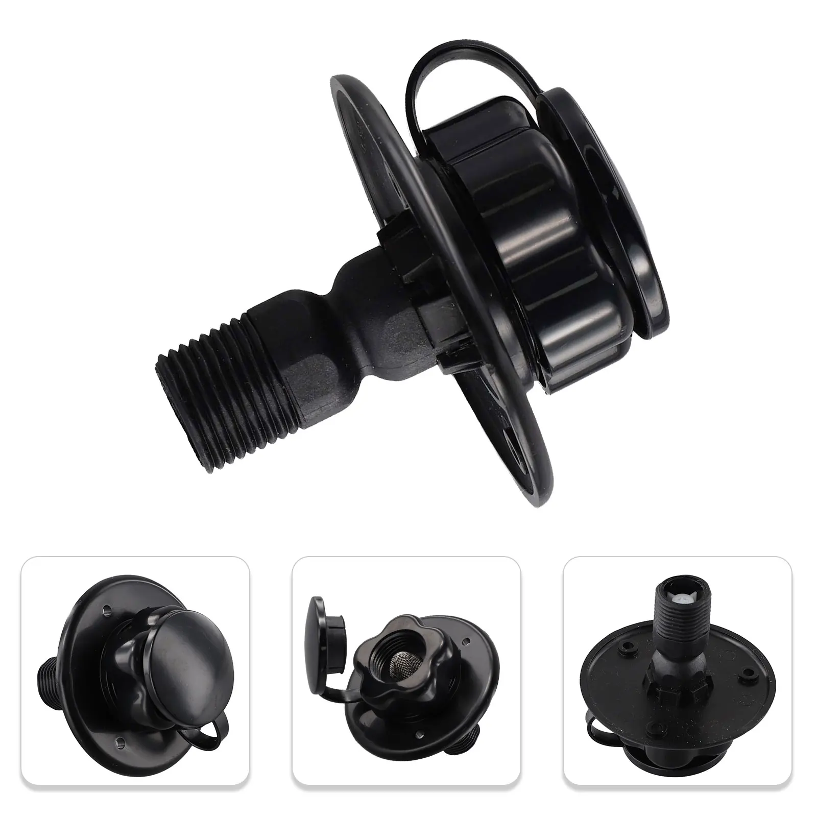Outdoor Use RV City Water Inlet RV Water Connection Easy Installation Long-term Outdoor Use Plastic Construction