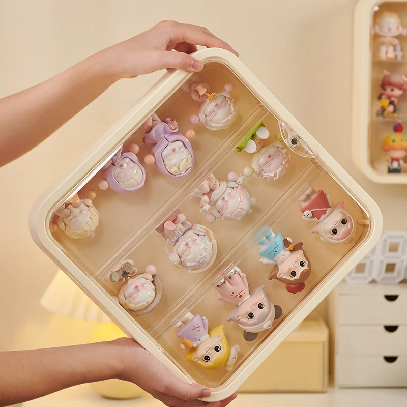 Blind Box Storage Display Stand Bubble Mart Transparent Display Cabinet Wall-mounted Doll Lego Figure Storage Box Ornament Frame