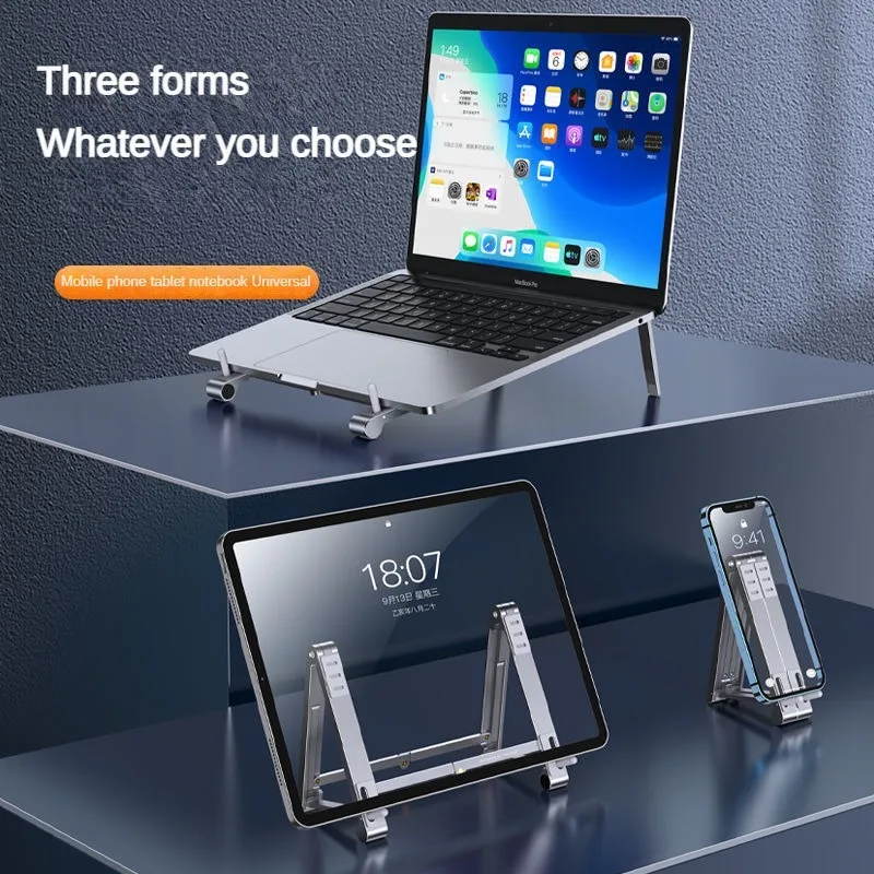 Youpin Oatsbasf Portable Laptop Stand Aluminum Computer Bracket Macbook Air Pro Holder Accessories Foldable Lap Top Base for Pc