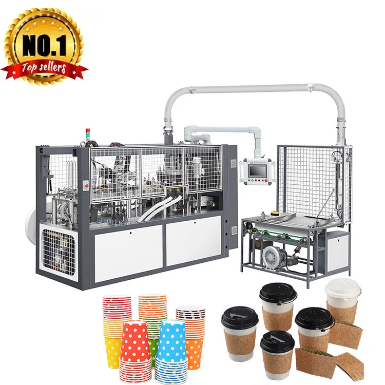 Automatic Production Line For Packing Paper Coffee Cup Making Machines